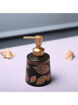 Voncasa - Ceramic Matte Black color Soap Dispenser (450ml)