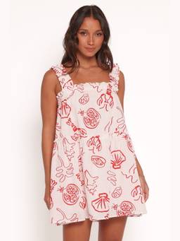 Petal & Pup - White Lobster Elena Mini Dress