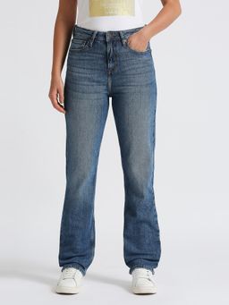 Pepe Jeans - Mary Blue High Waist Straight Jeans