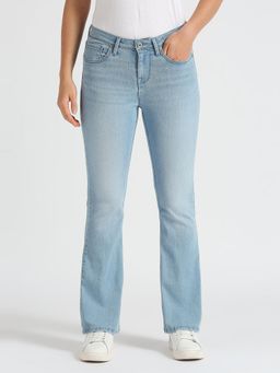 Pepe Jeans - Pimlico Blue Mid Waist Flared Jeans