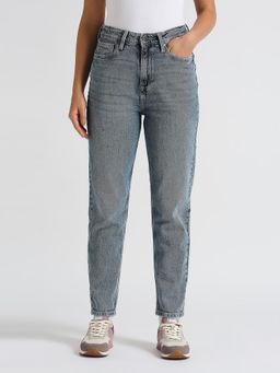 Pepe Jeans - Grey High Waist Straight Jeans