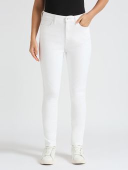 Pepe Jeans - Dion White High Waist Skinny Jeans