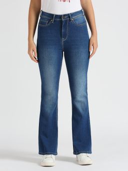 Pepe Jeans - Dion Blue High Waist Flared Softflex Jeans