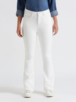 Pepe Jeans - Dion White High Waist Flared Jeans