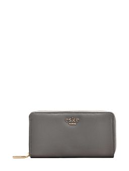 Eske - Klara Zip Around Wallet, Grey Cosmos