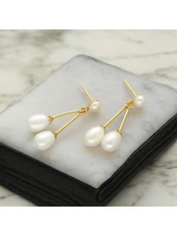 Sri Jagdamba Pearls - Jorin Pearl Earrings