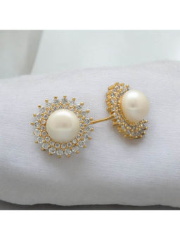 Sri Jagdamba Pearls - Rumi Pearl Earrings