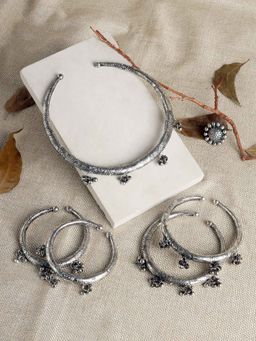 Teejh - Gandhara Oxidised Silver Jewellery Gift Set