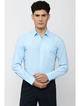 Peter England - Men Blue Slim Fit Formal Shirt