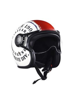 Royal Enfield - Airborne Div. Open Face Helmet Off White Helmet