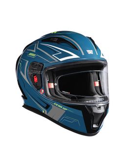 Royal Enfield - Speedx Full Face Helmet Teal Helmet