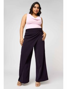 FREAKINS - Imperial Purple Curve Pareo Korean Pant