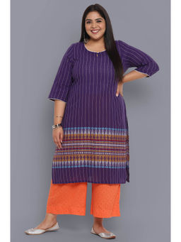 Aurelia - Purple Ethnic Kurta