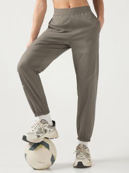 Technosport - Women Printed Slim Fit Sports Joggers - Olive