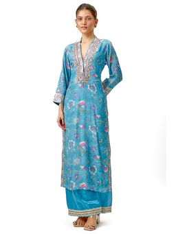 Gopi Vaid - Blue Krishna Kurta