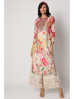 Gopi Vaid - Red Khushi Kurta