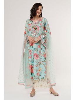 Gopi Vaid - Blue Sameesha Kurta