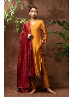Taraasi - Handloom Chanderi Silk Kurta