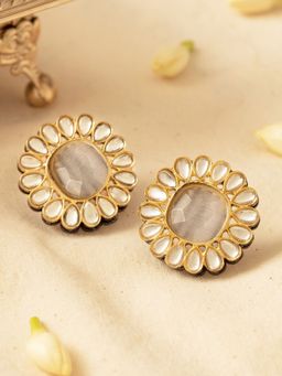 Azai by Nykaa Fashion - White Studs