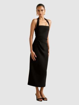 Forever New - Georgie Petite Halter Midi Dress