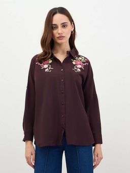 Styli - Women’s Casual Oversized Longline Shirt