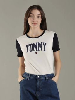 Tommy Hilfiger - Logo Regular Fit Cotton T-Shirt