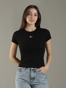 Tommy Hilfiger - Solid Slim Fit Cotton T-Shirt