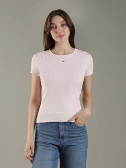 Tommy Hilfiger - Solid Slim Fit Cotton T-Shirt