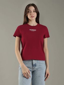 Tommy Hilfiger - Logo Regular Fit Cotton T-Shirt