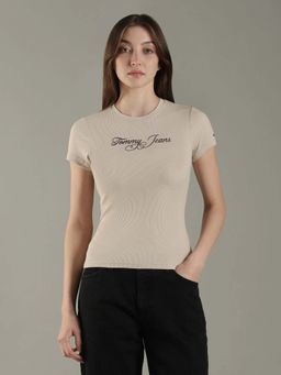 Tommy Hilfiger - Logo Slim Fit Cotton T-Shirt