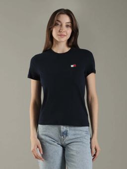 Tommy Hilfiger - Logo Regular Fit Cotton T-Shirt
