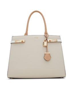 Aldo - Manilla Womens Beige Satchel Bag (M)