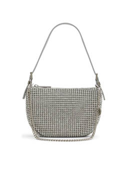 Aldo - Mistera Womens Silver Shoulder Bag (S)