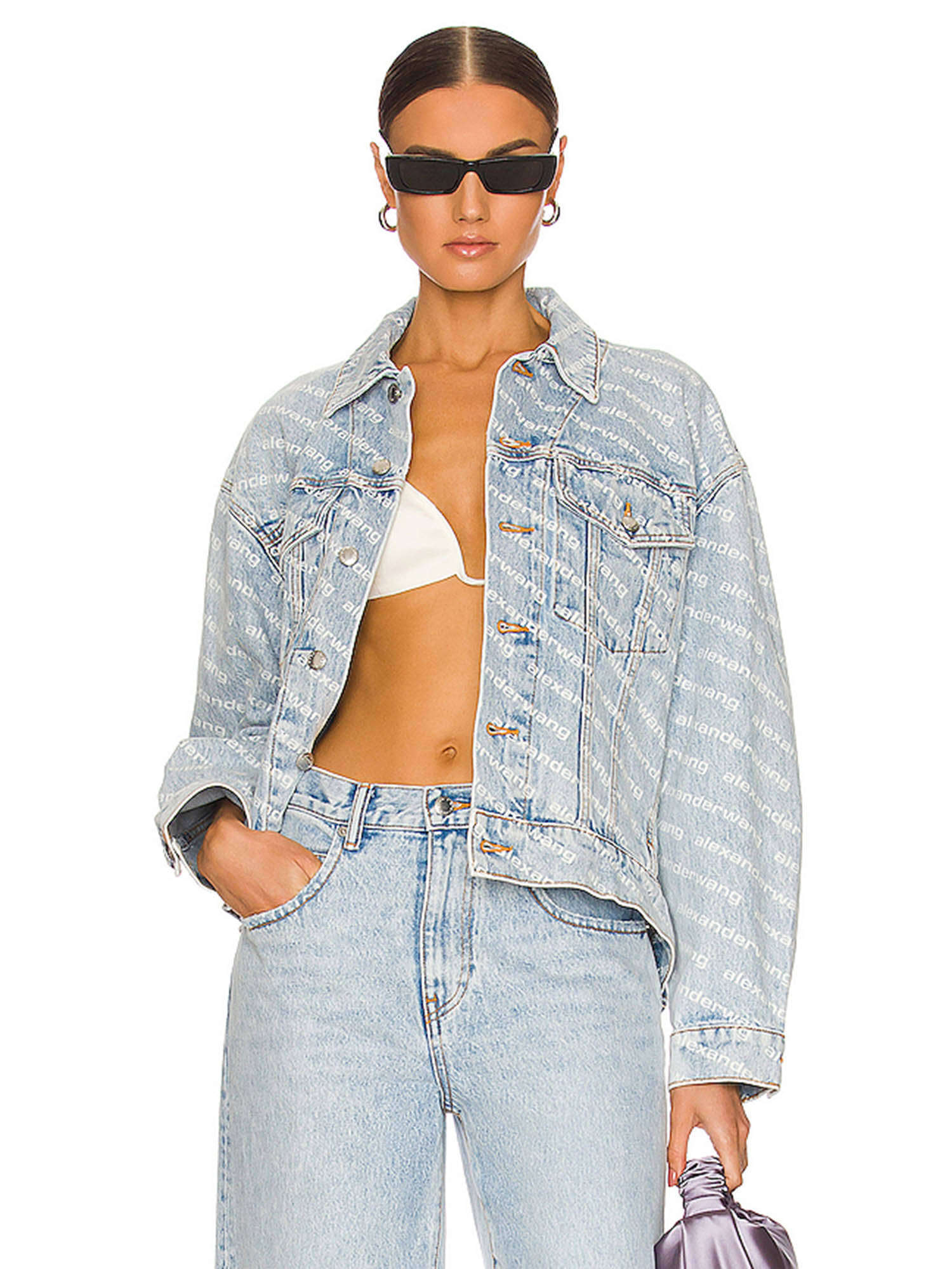 Buy T by Alexander Wang Falling Back Jacket (XL) Online