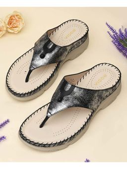 ROCIA - Women Black Casual Smart Sandals