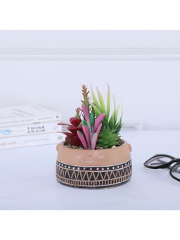 HomeTown - Ceramic Bohemian Bonsai, Gold