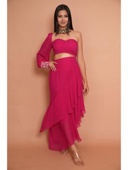 Rabnoor K Sethi - Pink Cocktail Dress