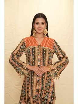 Rabnoor K Sethi - Green Festive Tunic