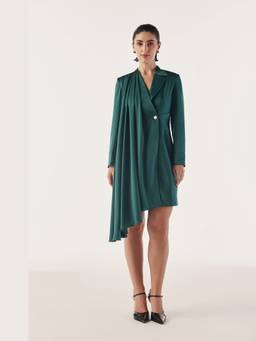 Néant - Green The Antithesis Blazer Dress