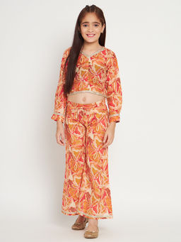 Readiprint - Straight Style Cotton Fabric Multi Top and Palazzo (Set of 2)