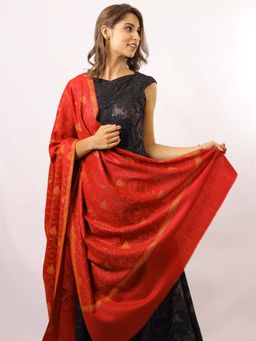 SWI STYLISH - Pure Kashmiri Handmade Womens Shawl