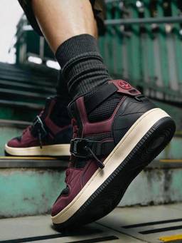 The Souled Store - Mens Official Deadpool 2 High Top Sneakers