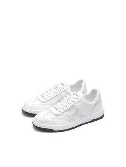 Rare Rabbit - RAREZ Mens Aven White Micro Fiber Sneakers