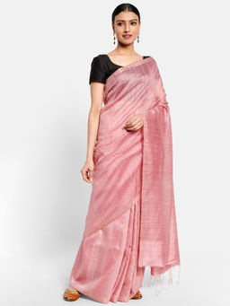 Fabindia - Silk Loom Woven Sari without Blouse