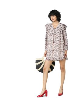 ONLY - White Printed Dress