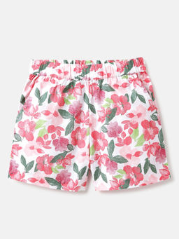 United Colors of Benetton - Floral Print Relaxed Fit Regular Shorts