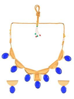 Silvermerc Designs - Anatu Gold Plated Jewellery Set