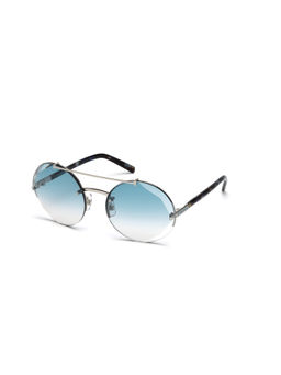 SWAROVSKI - Sunglasses SK0133 60 16W Women Sunglass Blue Lens Color (60)