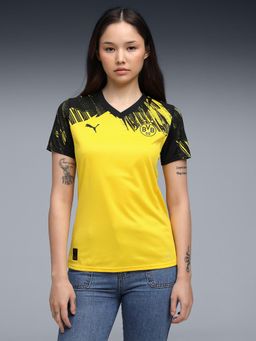Puma - Yellow Printed Regular Fit Jersey