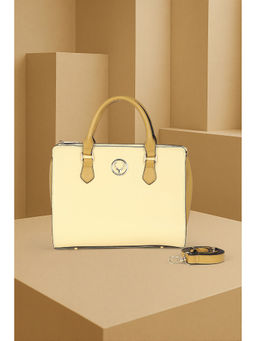 Allen Solly - Women Yellow Casual Handbag with Detachable Strap